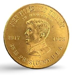 John F. Kennedy Memorial Commemorative Coin 1963